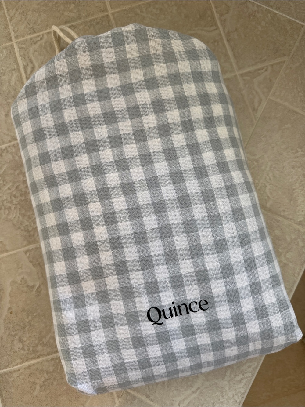 Never Opened Quince Linen Duvet Set